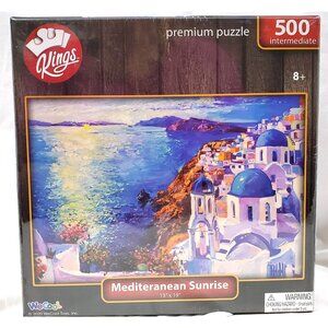 Kings MEDITERRANEAN SUNRISE intermediate Jigsaw Puzzle 500pc 13"x19" SEALED